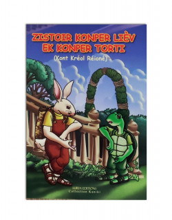 Zistoir konper lièv ek konper torti (Kont kréol réioné)