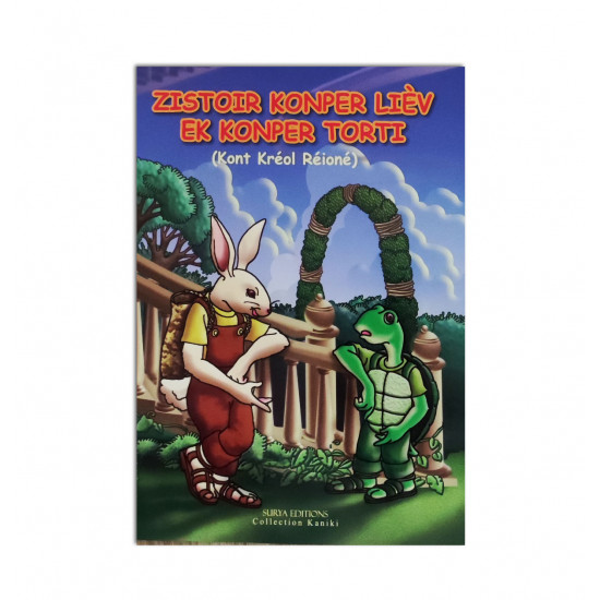 Zistoir konper lièv ek konper torti (Kont kréol réioné)