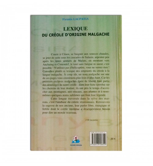 Léxique du créole d'origine malgache