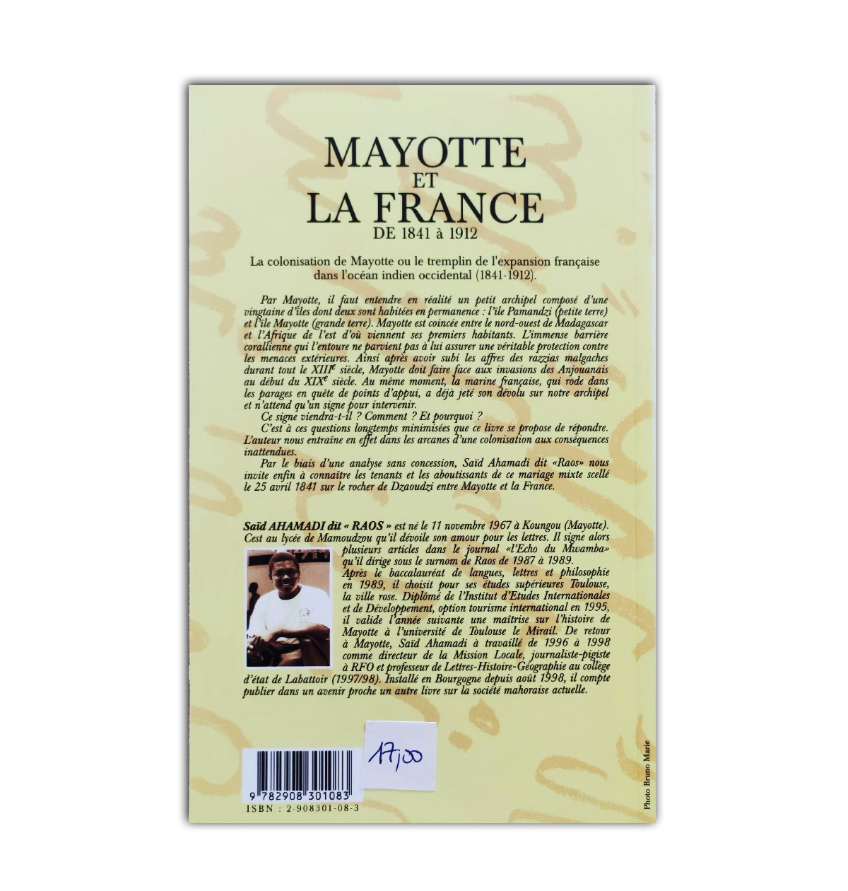 Mayotte et la france de 1841 a 1912