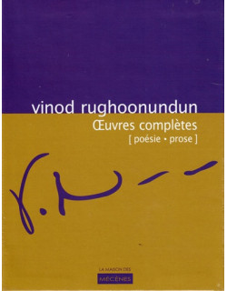 NOUVEAU ! OEUVRES COMPLETES VINOD RUGHOONUNDUN - 3 VOLUMES - 2025